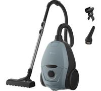 Electrolux Ultra Silencer Plus Aspirateur avec Sac EUSP-2MB4B | 64 dB Silencieux et Puissant, Brosse AllFloor Auto Tous Sols, Filtration HEPA Lavable, Rayon d’Action 12 m, 3,5 L, Bleu Ciel