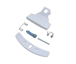 Electrolux Zanussi Machine à laver blanc Poignée de porte Kit. Véritable numéro de pièce 50252035006