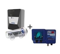 Electrolyseur au sel E-Next 40 + Pompe doseuse Micro pH - Astral Pool