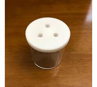 Électrolyseur en verre à haute teneur en borosilicate avec 3 trous d'électrode - Électrochimique for des réactions électrolytiques efficaces(80ml)