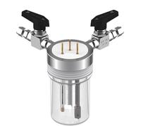 Électrolyseur scellé avancé avec vannes d'entrée et de sortie et système à trois électrodes