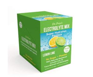 ELECTROLYTE MIX goût citron et citron vert est un mélange de plus de 72 minéraux en trace et électrolytique - Une grande dégustation et un moyen pratique d'hydratation correct et naturel !