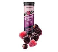 Baouw – Tube de pastilles électrolytes – Mûre-Cassis – 10 pastilles