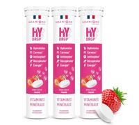 Electrolytes GRANIONS Hydrop - Pastilles Hydratation Fraise - Sans Sucres