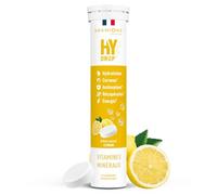 Granions Comprimés effervescents Hydrop – Vitamines, minéraux & magnésium – Citron – 20 comprimés