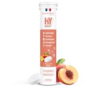 Granions - Pastilles Hydrop Hydratation Pêche - Sans sucres, électrolytes, magnésium - 20 pastilles