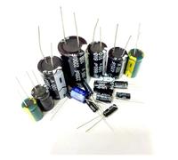 Electrolytic Capacitor 100V 1uF 2.2uF 3.3uF 4.7uF 10uF 22uF 33uF 47uF 68uF 100uF 150uF 220uF 330uF 470uF 680uF 1000uF 100WV AUOQKQUT(20pc 100V1UF 5x11)
