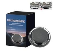 Electromagnetic Car Snow Removal Device, Car Winter Accessories, Solar Driven Antifreeze Device, Portable Kinetic Molecular Heater, Fast and Efficient Snow Removal for Car (2PCS)