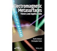 Electromagnetic Metasurfaces: Theory and Applications