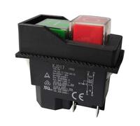 Electromagnetic Switches Pushbutton Switches for Garden Tools KJD17 220V 4 Pin -Terminals