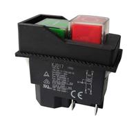 Electromagnetic Switches Pushbutton Switches KJD17 220V 4 Pin -Terminals