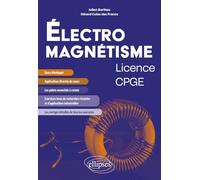 Electromagnétisme Licence CPGE: Cours et exercices corrigés issus de recherche et d'applications industrielles récentes