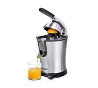 CONCEPT électroménager CE3520 Superbe presse-agrumes, avec système de levier, 750 ml, 160 W, inox, sans BPA Noir G