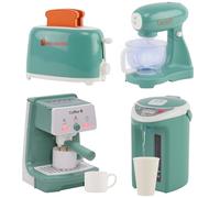 Electromenager Cuisine Enfant avec Bruit Mini Mixeur Jouet Cafetiere Ustensile Grille Pain Accessoire Exterieur Petit DéJeuner Kit Appareil pour La Pause Café Ensemble Marchande 18 Mois 2 3 6 8 Ans