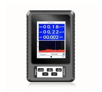 électromètre numérique, Détecteur De Rayonnement Nucléaire, Écran D'affichage Couleur, Compteur Geiger Personnel BR-9B XR-1/XR-1 PRO, Dosimètre Marbre Gamma(Black)