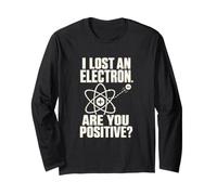 Electron Charge STEM Nerd Science Humour Manche Longue