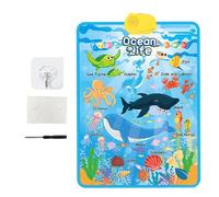 Electronic Alphabet Wall Chart, Interactive Education Toy with Sounds and Lights, 16.14x21.85 inches Colorful & Sturdy, Musical Talking Poster for Kids Learning, Fun Gift to Girls