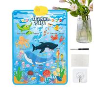 Electronic Alphabet Wall Chart, Interactive Music Learning Poster, 16.14x21.85 inch Talking Speech & Lightweight, Function Educational Toys for Children Girls 2 4, Early Language