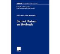 Electronic Business und Multimedia - Springer Nature B.V. - Springer Nature B.V. - Livre en Anglais - Paperback Springer Nature B.V.Springer Nature B.V. (Auteur)