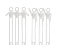 Electronic Cable Straps - 10.5x1.2cm Silicone Wire Ties Flexible Durable Cord Management Organizer Lightweight Wear Resistant Portable Purpose | for Home Travel Office Outdoor Gear