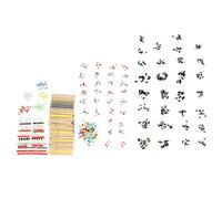 Electronic Component Kit 7 Values Set, Metal Film Resistor Diode Capacitor Kit, 3mm 5mm LED Audion Assortment, Accuracy Silver Alloy Components for Radio Electronics Home Ap