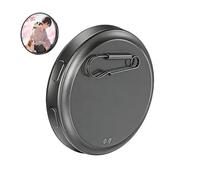 Electronic Digital Badge Pin, Wearable LED Video Brooch, Touchscreen Coat Smart Device For Clothes Sweater Anime Fan Photo Display 30 Hours Battery Wireless Light Effect Accessory Small Screen Blower