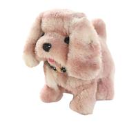 Electronic Dog, Robot Dog, Realistic Motion Animal Doll, Repeats Sounds and Walks for Kids Boys Girls Indoor Outdoor Pet Toy, 3,94 x 6,69 x 5,51 pouces, Plush Material, 1 pièce