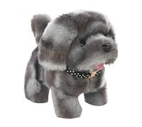 Electronic Dog, Robot Dog, Realistic Motion Animal Doll, Repeats Sounds and Walks for Kids Boys Girls Indoor Outdoor Pet Toy, 3,94 x 6,69 x 5,51 pouces, Plush Material, 1 pièce