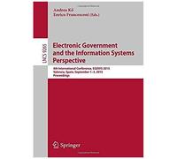 Electronic Government And The Information Systems Perspective