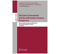 Electronic Government And The Information Systems Perspective
