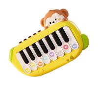 Electronic Learning Piano Pocket Music Instrument - Portable Piano Keyboard - Monkey Electronic Pianoo Toys, for Trip Home Camping Outdoors for Babeis Aged 3-5