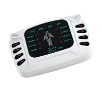 Electronic Muscle Stimulator - 15 Levels 8 Modes Double Channel Massage | Portable Shoulder Back Massager for Shoulders Neck Waist Arms Legs