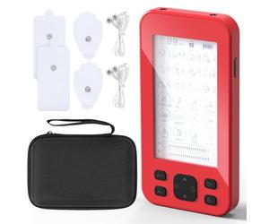 Electronic Pulse Massager,Tens Machine & Ems Unit, 12 Modes Muscle Pain Relief,Portable Electronic Pulse Massager For Neck, Back, Shoulder, Leg