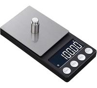 Electronic Scale Mini Digital Jewellery Scale 0.01/0.1g Kitchen High Precision Backlit Pocket Jewellery Weight (Color : 1000g/0.1g)