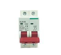 Electronic starter Protection Miniature Circuit Breaker DC 500V MCB For Generators Solar 16A 32A 25A 40A 50A 63A NWPNLXEA(25A)