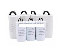 electronic starter Run Capacitor CBB60 450V AC Start Capacitor 5% 3UF/4UF/5UF/6UF/7UF/8UF/10UF/12/14/15/16/18/20/25UF For Washing Machines NWPNLXEA(20UF 450V)