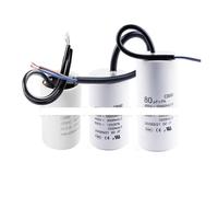 electronic starter Run Capacitors CBB60 450V AC Starting Capacitor 5% 2/4/5/6/8/10/12/14/15/16/18/20/25/30/40/45/70/80UF for Washing Machine NWPNLXEA(60UF)