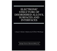 Electronic Structure Of Disordered Alloys, Surfaces And Interfaces