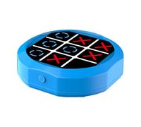 Electronic TictacToe Game, Jeux de Morpion de Voyage 4 en 1, Console de Jeux de Puzzle Portable, Jeu de société de mémoire pour Enfant et Adultes