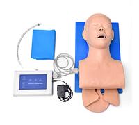 Electronic Tracheal Intubation Training Model PVC Adult Intubation Manikin Teaching Model Tracheal Intubation Operation Simulation Model Science Lab Education (A)