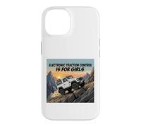 Electronic Traction Control is for Girls Coque pour iPhone 14