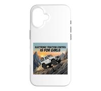 Electronic Traction Control is for Girls Coque pour iPhone 16