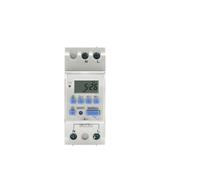 Electronic Weekly 7 Days Programmable Digital TIME Relay Timer Switch Control AC 220V 230V 12V 24V 48V 16A Din Rail THC15A BIANMTSW(1NO 48V AC DC)