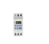 Electronic Weekly 7 Days Programmable Digital TIME Relay Timer Switch Control AC 220V 230V 12V 24V 48V 16A Din Rail THC15A MQXFCZUX(1NO1NC 220V AC DC)