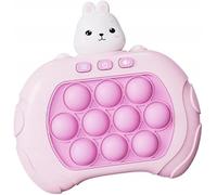 ELECTRONICA 4U Jeu d'arcade anti-stress pop it popit console push licorne (lapin)