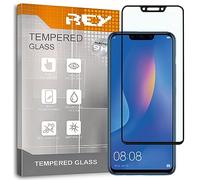 ELECTRÓNICA REY Verre Trempé 3D pour Huawei P Smart Plus - Nova 3, Noir, Protecteur d'écran qualité supérieure, Protection Complète, 3D, 4D, 5D