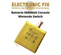 ELECTRONICFIX Batterie 5000Mah HAC-003 pour console de jeu Nintendo Switch / Switch Oled