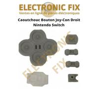 ELECTRONICFIX Caoutchouc Module Boutons Joy-con Compatible avec Joy-Con Droit Nintendo Switch