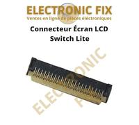 ELECTRONICFIX Connecteur FPC, Écran LCD, Prise 41 Broches de Remplacement pour Nintendo Switch Lite