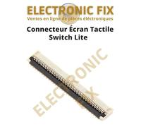ELECTRONICFIX Connecteur FPC Écran Tactile, Prise 61 Broches Numériseur de Remplacement pour Nintendo Switch Lite
